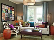 Pinches of Color Can Keep A Room Feeling Vibrant and Engaging