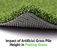 Artificial Grass for Consistent Pile Height: Perks for Atlanta Putting Green
