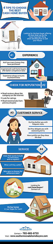 Infographic: How To Choose The Best Cash Home Buyer In Las Vegas
