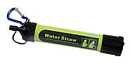 Winthome Mini Water Purifier Straw Personal Portable Water Filter Straw For Camping, Hiking, Backpacking, Prepping An...