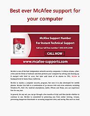 Mcafee Support 1-855-676-2448