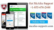 Get the help of technicians by 1-855-67-24648 McAfee Toll Free Number