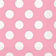Baby Pink Dots Napkins