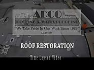 Roof restoration by ADCO Roofing