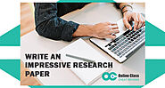 Tips To Write An Impressive Research Paper