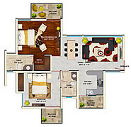 The Hemisphere Golf Suites Floor Plan