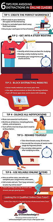How To Avoid Distractions During Online Classes?