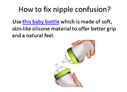 How to fix nipple confusion?