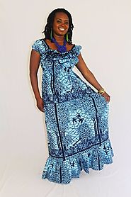 Diverse, Colorful, Meaningful And Ethnic: African Print Maxi Sun Dress