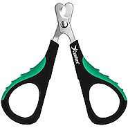 Candure Cat Nail Clippers for Indoor Cats, Rabbits, Hamsters, Birds with Precise Angled Edges to Ensure Easy & Safe T...