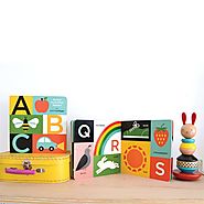 Get this ABC My First Touch & Feel Alphabet Book to learn alphabets