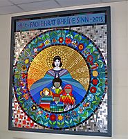 St Brigid Mosaic - Elaine Prunty