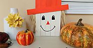 Fri-DIY Fall Scarecrow Decoration