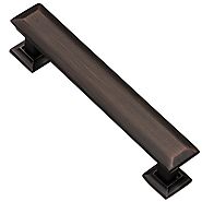 Southern Hills Oil Rubbed Bronze Drawer Pulls - 4 Inch Hole Spacing (Pack of 5) Oiled Bronze Kitchen Hardware Cabinet...