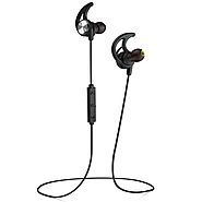 Phaiser BHS-750 Bluetooth Headphones Runner Headset Sport Earphones with Mic and Lifetime Sweatproof Guarantee - Wire...