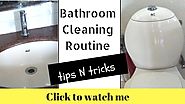 Daily Bathroom Cleaning Routine India | 7 Indian Toilet Cleaning Tips you MUST KNOW