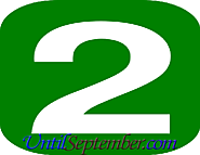 How Many Days Until 2nd September 2017? - UntilSeptember.com