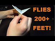 HOW TO MAKE THE WORLDS BEST PAPER AIRPLANE! (Part 7)