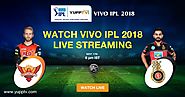 Watch Sunrisers Hyderabad vs Royal Challengers Bangalore Live