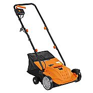 VonHaus 2 in 1 Lawn Dethatcher & Aerator - 12 Amp 13" Corded Electric with 4 Working Depths