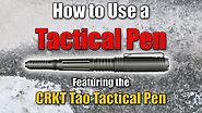 How to Use a Tactical Pen for Self Defense