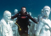 Diving Cancun's Underwater Museum