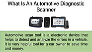 Automotive Scan Tool | AUTO-I 100