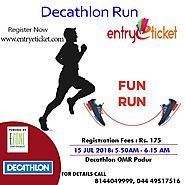 Decathlon Run Series - Fun Run 2018 | Online Registration by Entryeticket