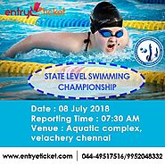 State Level Swimming Championship - Sub Juniors and Juniors | Registration By Entryeticket