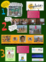 3-2-1 introduction for EVO (Electronic Village Online): text, images, music, video | Glogster EDU - 21st century mult...