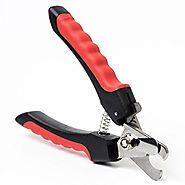 OxGord Professional Pet Nail Clipper Scissors for Large or Small Dogs and Cats Stainless Steel Trim Blades with Safet...