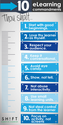 The Ten eLearning Commandments [Infographic]