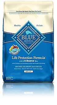 BLUE Life Protection Formula Adult Chicken and Brown Rice Dry Dog Food 30-lb