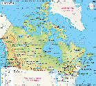 Explore map of Canada