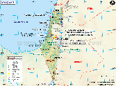 Explore Israel Map