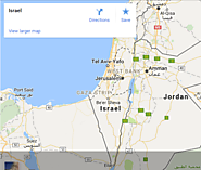 Find Israel in Google Map