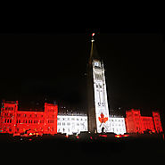 Watch The Northern Lights Parliament Sound And Light Show