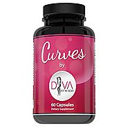 Curves Butt Enhancement Pills for Women by Diva Fit & Sexy - Fast and Effective Enlargement Product That Works - 60 C...