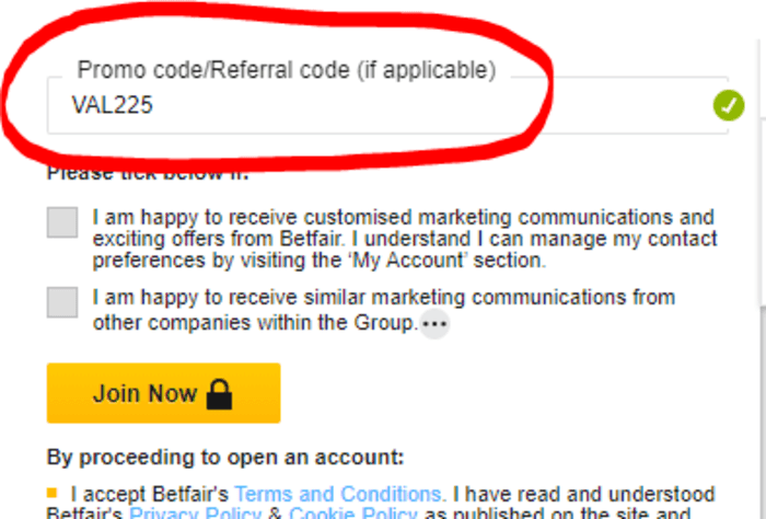 new customer promo code