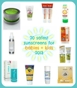 What is the safest sunscreen for kids and babies? EWG has 20 of them.