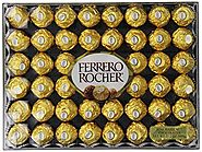 Ferrero Rocher Hazelnut Chocolates, 48 Count