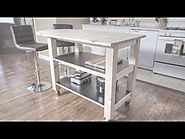 How to Build a Kitchen Island on Wheels