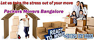 The Best Technique To Pick The Right One Movers @ Packers And Movers Bangalore
