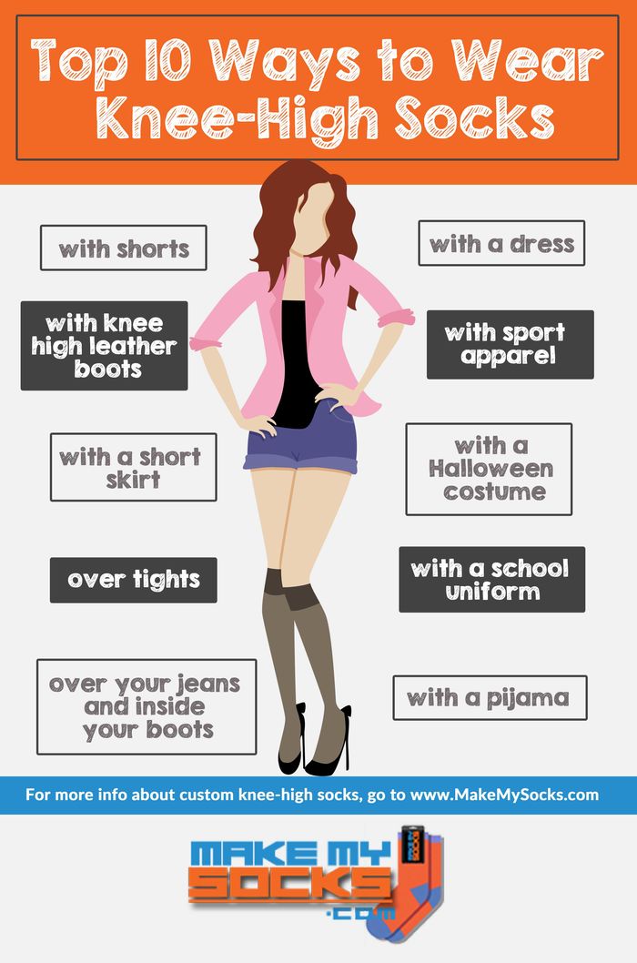 Top 10 Ways to Wear KneeHigh Socks A Listly List