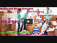 Packers And Movers Hyderabad | Get Free Quotes | Compare and Save