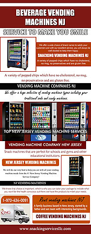 Beverage vending machines NJ