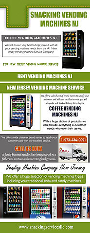 rent vending machines NJ