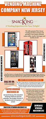 vending machine company New Jersey