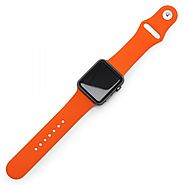 Buy Orange Apple Watch Band - 100% Premium Quality | Strapped & Co.