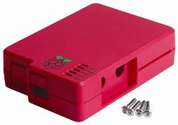 Raspberry Pi Raspberry Colored Raspberry Pi Case | CTLPIENCL-02 (CTLPIENCL02) | Raspberry Pi